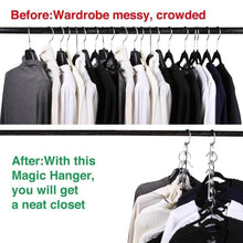 Load image into Gallery viewer, Hirundo Magic Clothes Stainless Steel Hangers