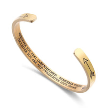 Load image into Gallery viewer, For Daughter - Whenever You Feel Overwhelmed...Crown Bracelet