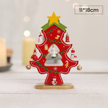 Load image into Gallery viewer, DIY Wooden Mini Christmas Tree Set