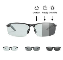 Load image into Gallery viewer, PHOTOCHROMIC SUNGLASSES WITH POLARIZED LENS