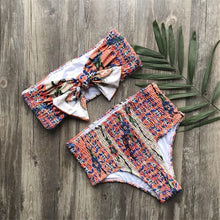 Load image into Gallery viewer, Bohemian Aztec Bikini.bp