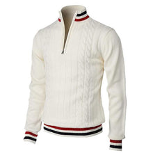 Load image into Gallery viewer, Color Block Turtleneck With Zip Closure
