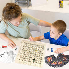 Load image into Gallery viewer, Multiplication and Addition Board Game
