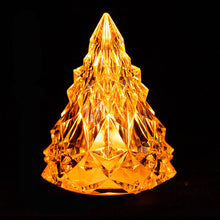 Load image into Gallery viewer, Mini LED Kristall Weihnachtsbaum Nachtlicht