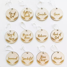 Load image into Gallery viewer, Names Of Jesus Christ Ornaments