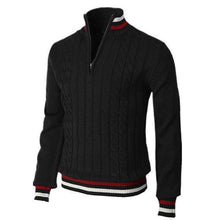 Load image into Gallery viewer, Color Block Turtleneck With Zip Closure