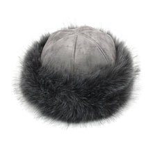 Load image into Gallery viewer, Faux Fur Suede Winter Cap