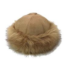 Load image into Gallery viewer, Faux Fur Suede Winter Cap
