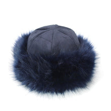 Load image into Gallery viewer, Faux Fur Suede Winter Cap