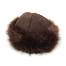 Load image into Gallery viewer, Faux Fur Suede Winter Cap